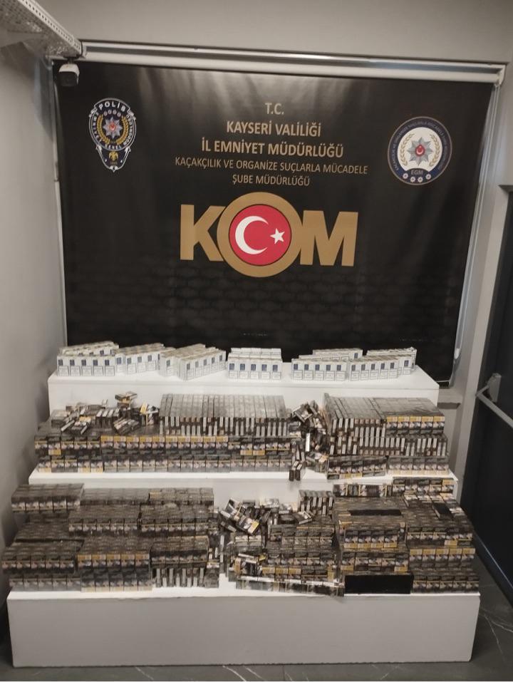 Kaçak Sigara Operasyonu: 2.220 Paket Ele Geçirildi